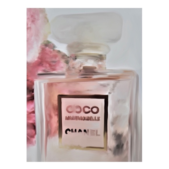 FRAMED CHANEL STILL LIFE PAINTING - Picture 3 of 3